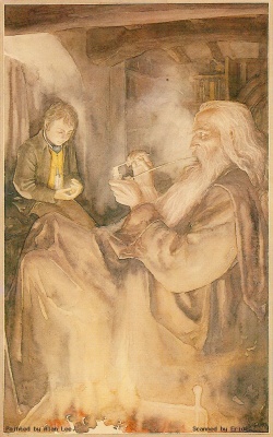 Фродо и Гендальф. Алан Ли